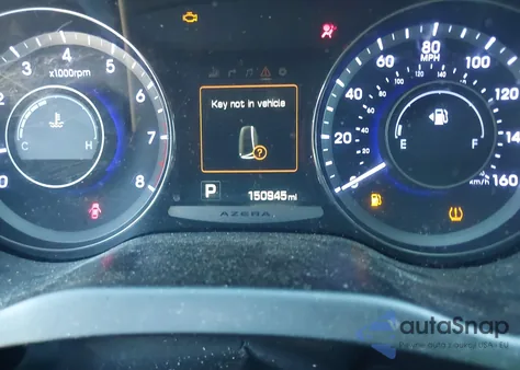 2016 Hyundai Azera from USA, damaged, VIN KMHFG4JGXGA509750